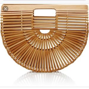 Large Cult Gaia Ark Bag in Natural Bamboo